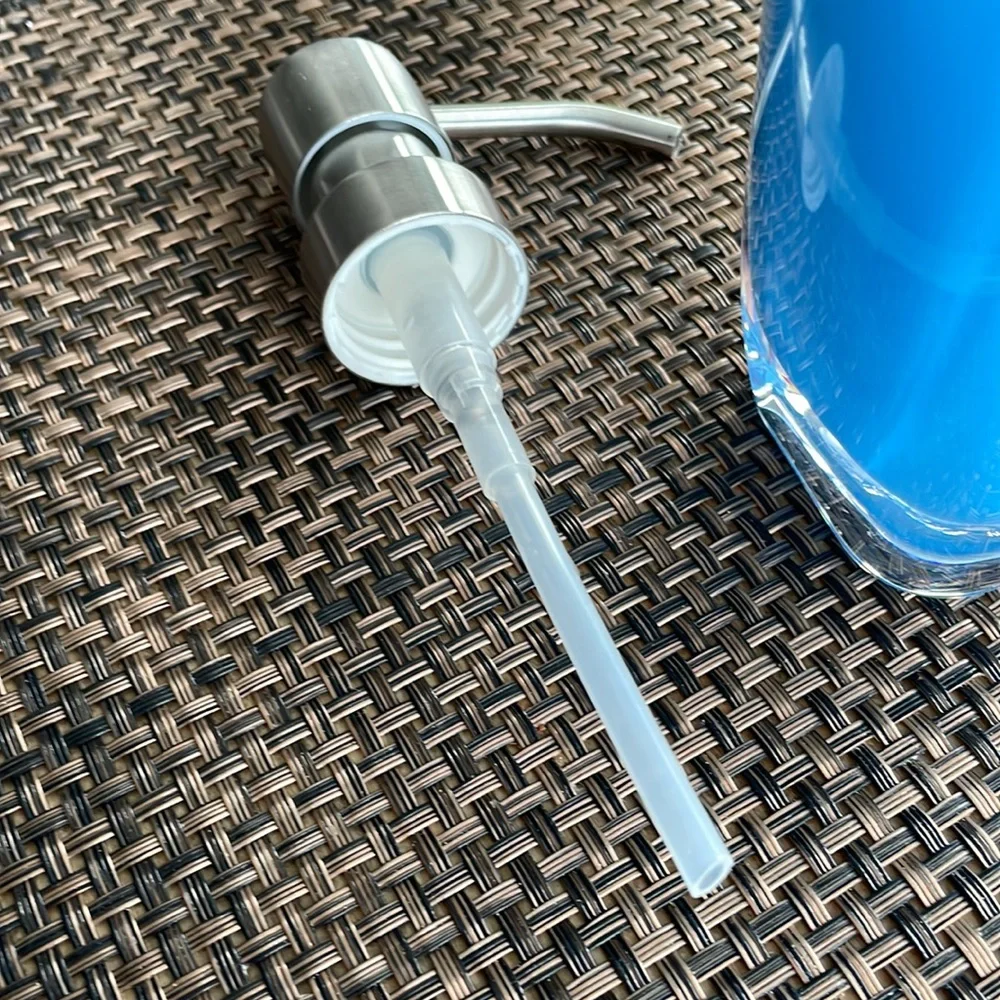 2pk Acrylic Plastic Liquid Soap Pumps
